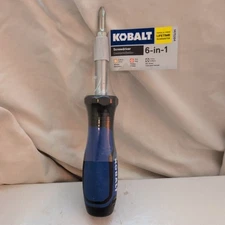 Kobalt 6 In 1 Screwdriver 1/4 in 5/16 in Nut Driver
