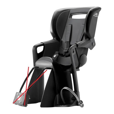 Britax Römer JOCKEY PRO Mineral Grey Kinderfahrradsitz SIEHE TEXT/FOTO