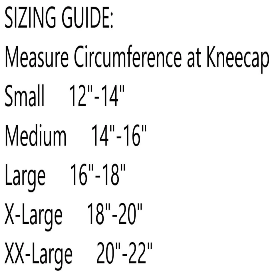 Suporte de joelho Curad neoprene articulado com suporte em forma de U preto médio - Imagem 2 de 2