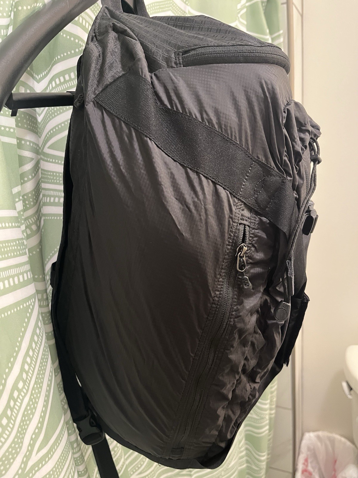 Patagonia Black Backpack Travel Daypack Carry-On Lightweight Nylon Bag thumbnail 4