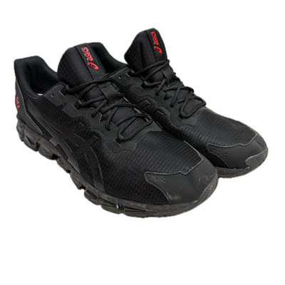 Asics Gel-Quantum 360 6 Mens Size 14 Noir Rouge Speckle Athletic Running Shoes