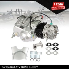For Go Kart Cart ATV Quad Taotao Coolster Buggy SSR 125cc Engine Motor Semi Auto