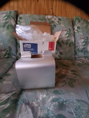 Tork Xpressnap Café Image Napkin Aluminum Dispenser NEW IN BOX FREE SHIPPING