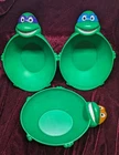SET OF 3 TMNT CEREAL BOWLS TEENAGE MUTANT NINJA TURTLES VINTAGE 1990