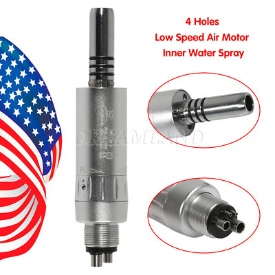 Yabangbang Dental Low Speed Handpiece Air Motor 4HOLE Inner Water Spray