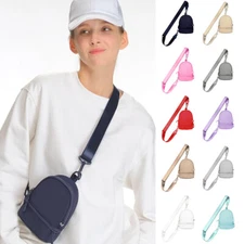 C.C Unisex Mini Solid Color Crossbody Backpack Sling Bag