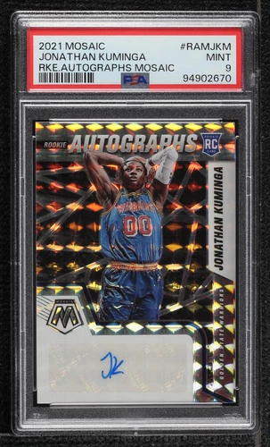2021-22 Panini Mosaic - Jonathan Kuminga #RAM-JKM