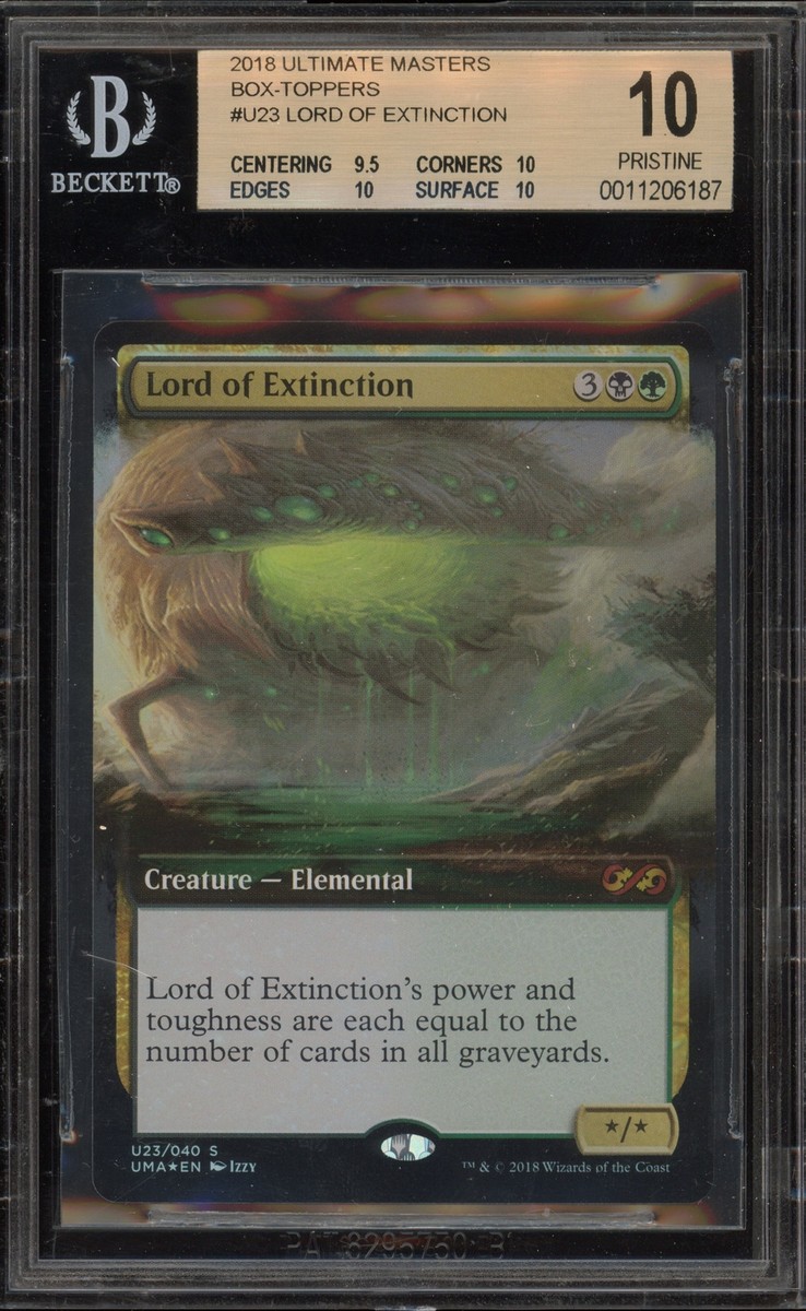 マジック：ザ・ギャザリング Lord of extinction foil masterpiece mtg Magic MTG Lord of Extinction Ultimate Masters Bx. Toppers