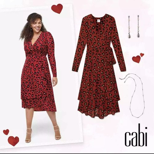 Cabi New NWT Siren Wrap Dress Size XS 