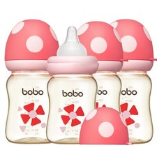 PPSU Baby Bottle Wide Neck Newborn Anti-Colic Baby Bottle with Natural Respon...