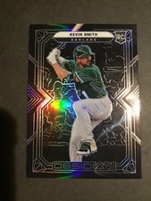 2022 Chronicles Baseball Kevin Smith Obsidian Rookie Card Oakland Athletics