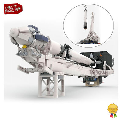 Falcon 9 Transporter Erector Model Building Blocks DIY Set Bricks