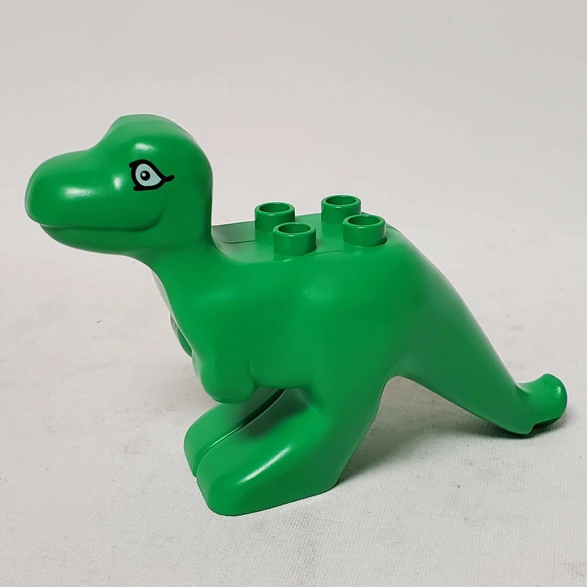 døråbning Håbefuld fårehyrde Lego Duplo T Rex Dinosaur Animals Bright Green Prehistoric 3615 | eBay