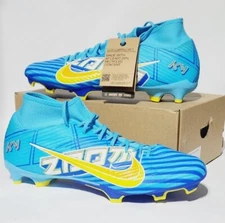 Men's 13 Nike Zoom Superfly 9 Academy FG MG Soccer Cleats NEW Blue DO9345-400