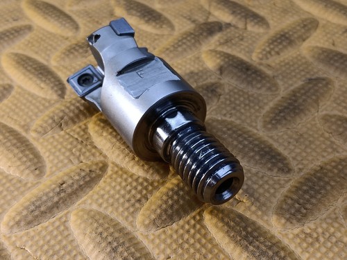 Ingersoll 1" Screw On Indexable End Mill DHU-10012X7R10 SDGT SPLT Inserts 1.0 - Picture 5 of 5