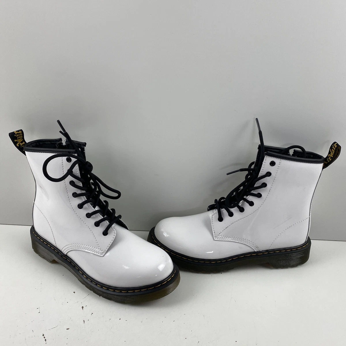 Dr. Martens Women's White Boots