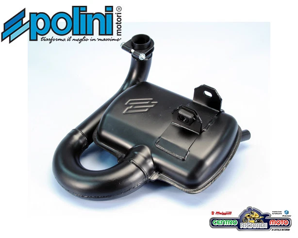 Silencieux Pot D'Échappement Polini Vespa Px 125 150 Sauts Rapide LML Star Luxe - Photo 1/1