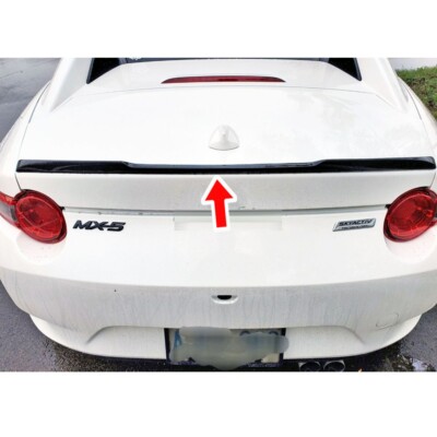 Painted #42B For Mazda MX5 MX-5 Miata ND Convertible V Look Rear Trunk Spoiler