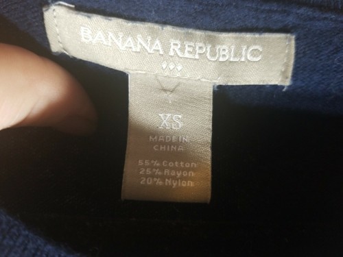 Banana Republic Women’s Blue White Striped Sweater XS - Picture 6 of 10