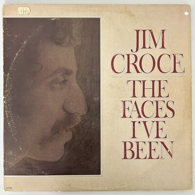 Jim Croce - The Faces I've Been - 1975 Lifesong 900 Folk Rock 2 Vinyl LPs Set VG