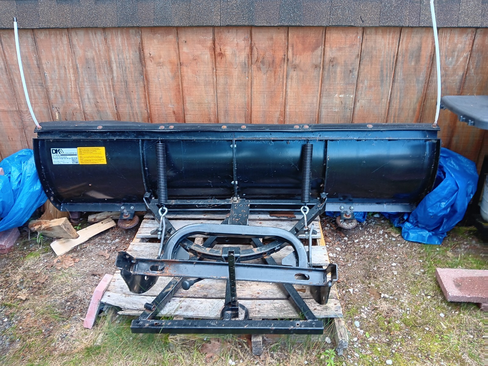 DK211Storm II snow plow toyota almost new eBay