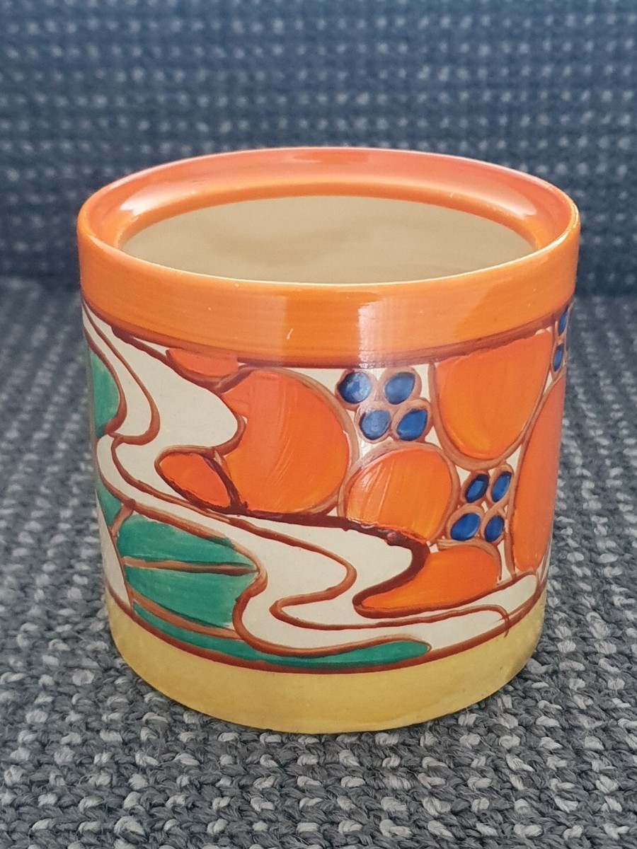 🔶️ART DECO WILKINSON CLARICE CLIFF ORIGINAL FANTASQUE JAM