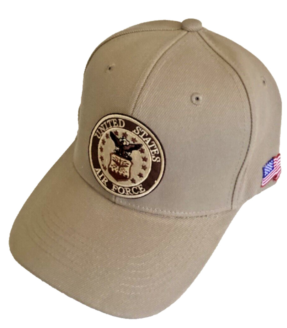 UNITED STATES AIR FORCE Military Ball Cap - BEIGE