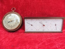 2 Viejas Estaciones Meteorológicas, Barómetros, Fischer Y Sund 0!