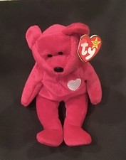 Collectors Valentina Rare TY Beanie Baby Tag Errors 1999 with hologram Tag