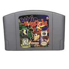 N64 Banjo-Kazooie Nintendo 64 Game Authentic Cartridge Only Tested