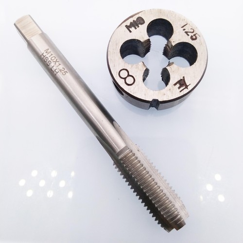 HSS M10 x 1.25mm Tap & M10 x 1.25mm Die Metric Thread Left Hand eBay