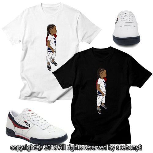 CUSTOM T SHIRT MATCHING STYLE OF Fila 