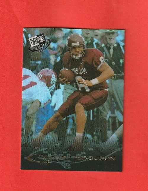 2001 Press Pass REFLECTORS # R32 Robert Ferguson TEXAS A&M AGGIES 379/500
