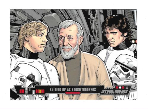 2013 Topps Star Wars Illustrated: A New Hope #75 Suiting Up As... (Neuf) - Photo 1 sur 2
