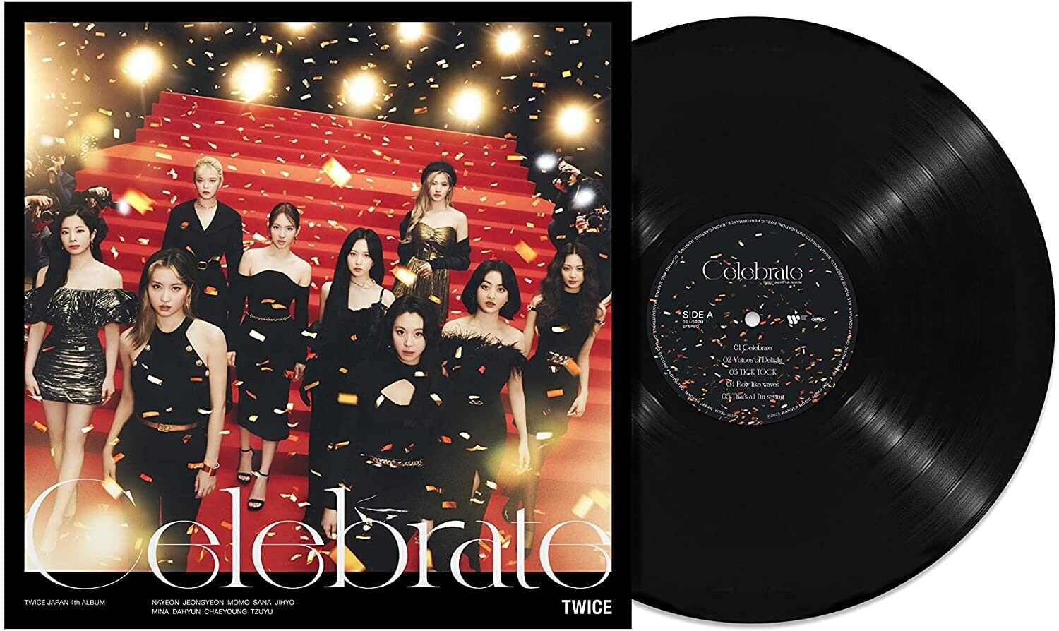 TWICE Celebrate LP Vinyl Analog Record Limited Edition New 2022