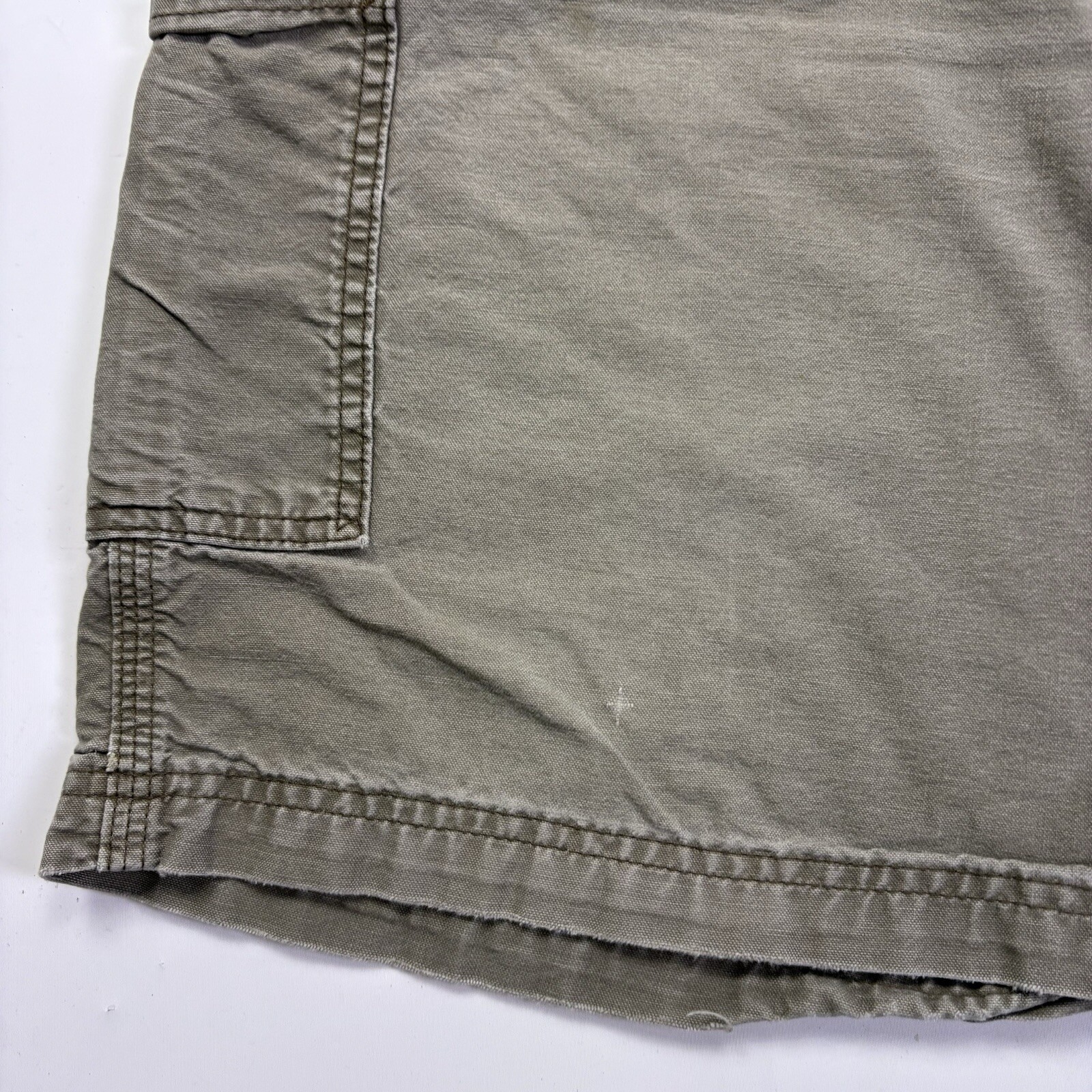 Carhartt Men's 42x9 Shorts B147 LBR Faded Brown Carpenter Utility Work Shorts
