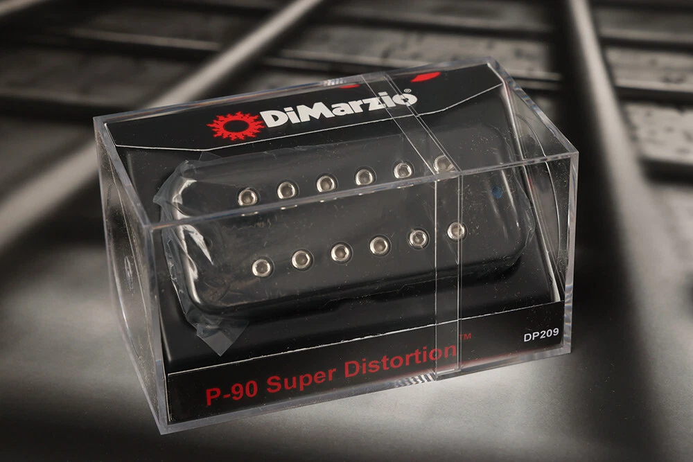 DiMarzio DP209BK P90 Super Distortion - Black Soapbar Pickup | eBay
