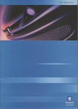 PEUGOT 206 ACCESSORIES BROCHURE 2001