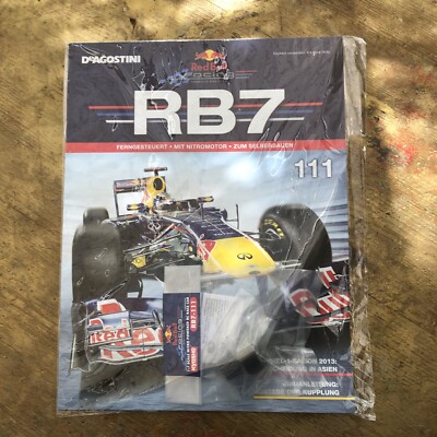 MARK WEBBER DeAGOSTINI Kyosho 1:7 Red Bull Racing RB7 F1