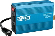 Tripp Lite 375W Car Power Inverter with 2 Outlets, Auto Inverter, Ultra Compact