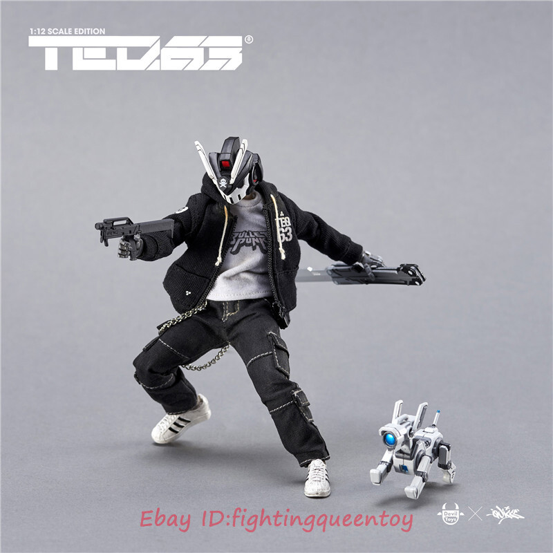 SF・ファンタジー・ホラー deviltoys 1/12 TEQ63 ONIMARU DELUXE SET Devil Toys X Quiccs TEQ63 ONIMARU & Motorcycle Deluxe Ver. 1