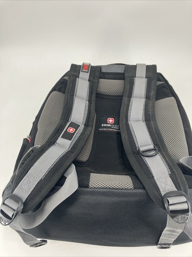 Swiss Gear Wenger Travel Laptop 16 Backpack Black & Gray - Picture 10 of 13