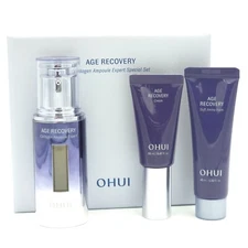 O HUI Age Recovery Collagen Ampoule Expert Special Set 3 Items OHUI K-Beauty
