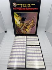 Advanced Dungeons  Dragons 2E: DM Screen  Master Index 9504 TSR 1995