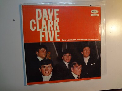 DAVE CLARK FIVE:Los Cinco Sensacionales-Mexico LP 65 Capitol Records LEM-002 PCV