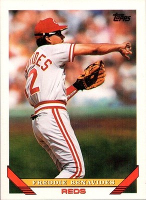 1993 Topps Freddie Benavides Cincinnati Reds #356