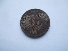 10 Pfennig 1921 A - Ersatzm&uuml;nzen des ersten Weltkriegs