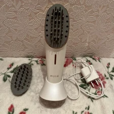 YA-MAN myse EMS Beauty Device Scalp Care Quartz Analog Silver Tone Tested