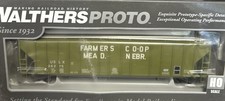 Walthers PROTO 920-106134 58 Evans 4780 CF 3-Bay Cov Hopper Farmers Coop NIB