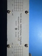 HP 765D Dual Directional Coupler